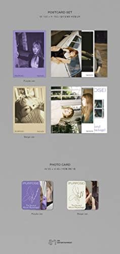 Taeyeon - האלבום השני של האלבום מחדש [מטרה] אלבום+פוסטר מקופל+סט פוטו -קלפים נוסף